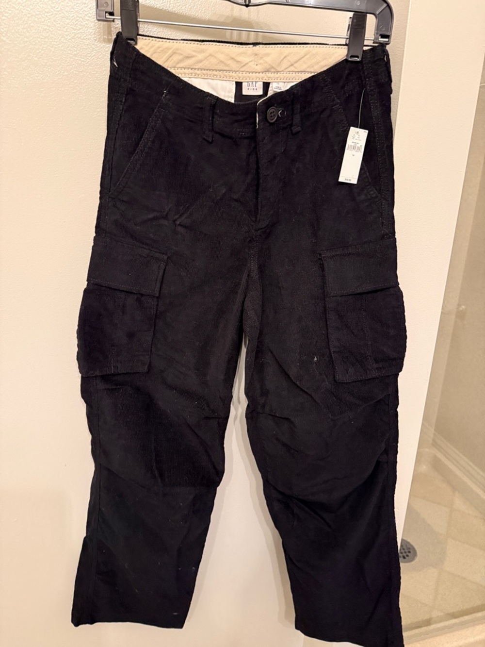 Gap Kids's Black Cargo Pants - Classic Utility Style